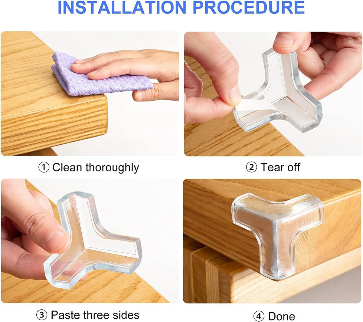 1PCS Baby Silicone Safe Corner Protector Child Safety Edge Guards Anticollision Protection Cover Pad From Table Desk Angle