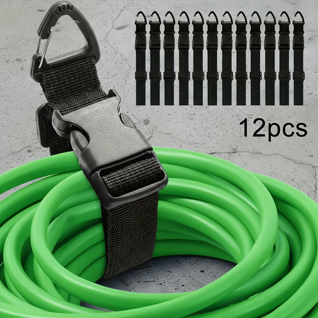 Adjustable Extension Cord Holder Organizer with Triangle Clips for Garage Organization and Storage Heavy Duty Extension Cord