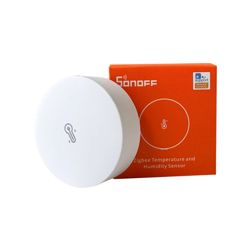 SONOFF SNZB 02P ZigBee Smart Temperature Sensor Humidity Detector Thermometer Home Gadgets EWeLink Alexa Google Assistant Yandex