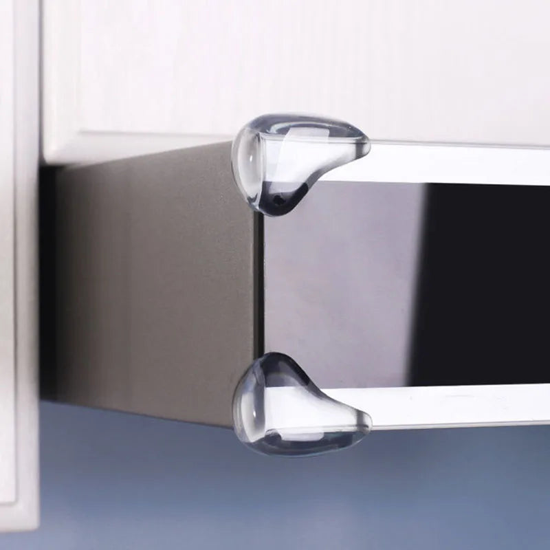 2pcs/set Silicone Transparent Safety Table Corner Protector Protection From Children Furniture Edge Guards Security Cover Shield