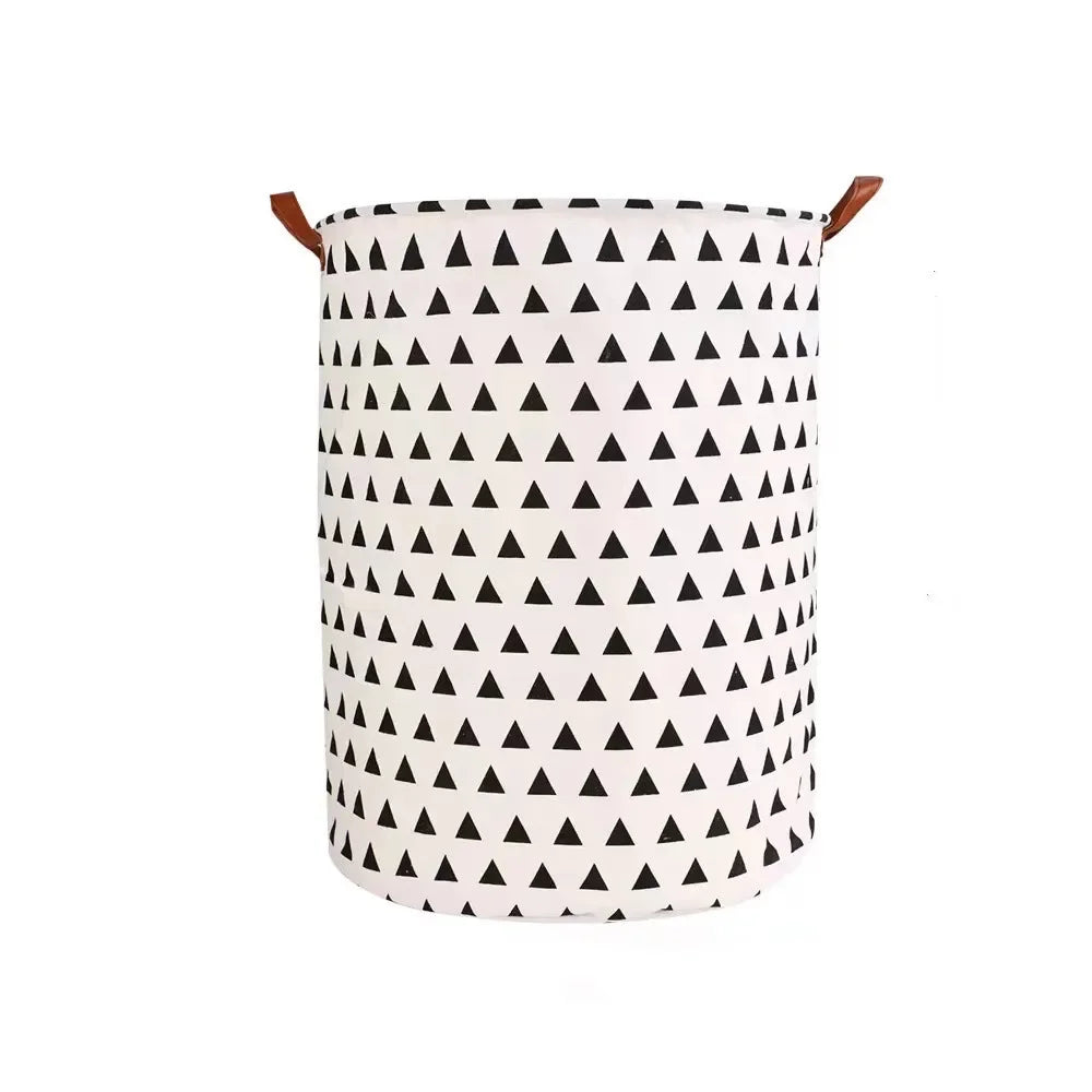 Foldable Dirty Clothes Basket Multifunctional Fabric Storage Bucket Sundries Toys Clothes Organizing Storage Container