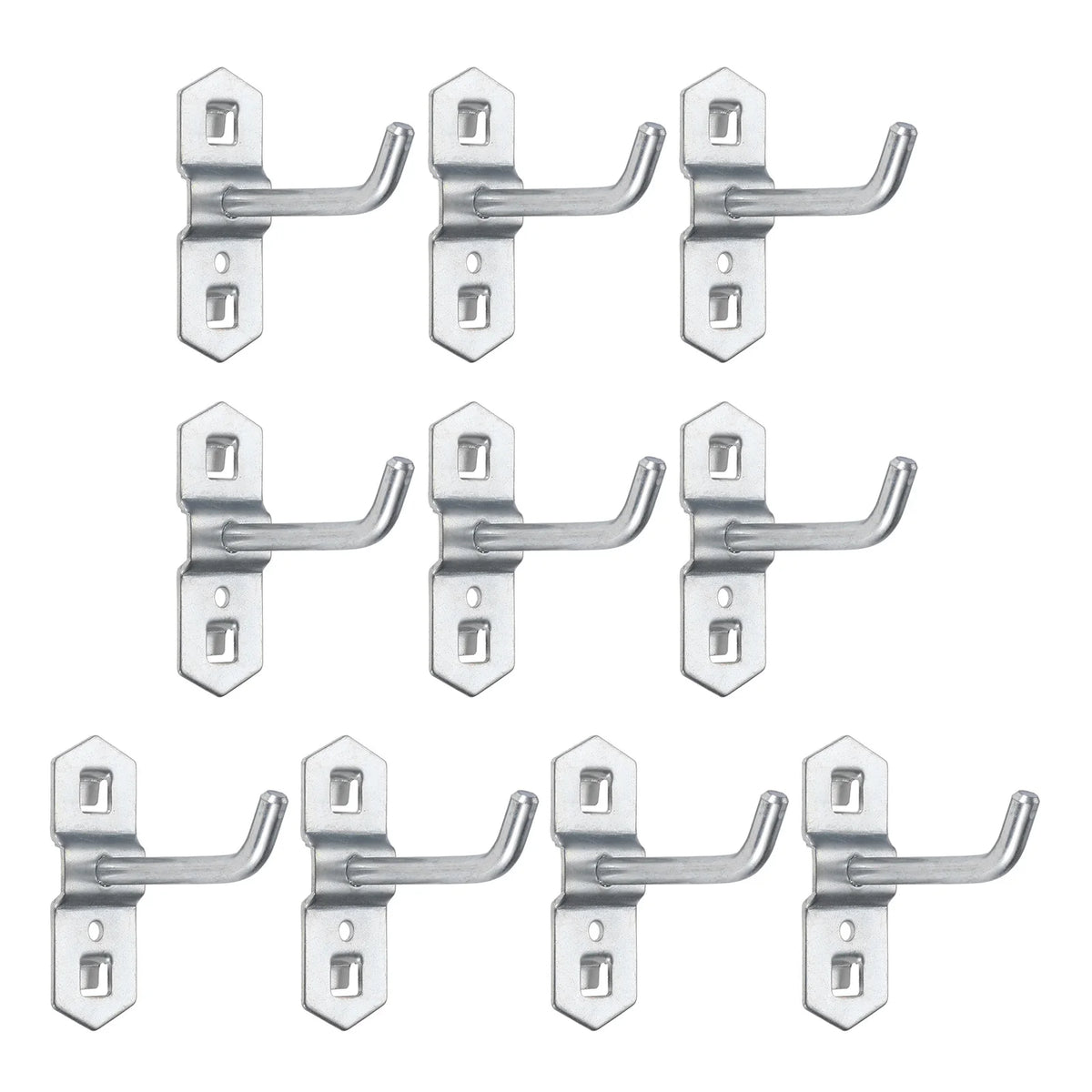 Multi-function Wall Mounted Hook Hanger Heavy Duty Garage Storage Utility Hooks Tool Holder for Pegboard Storage Hanging Holder