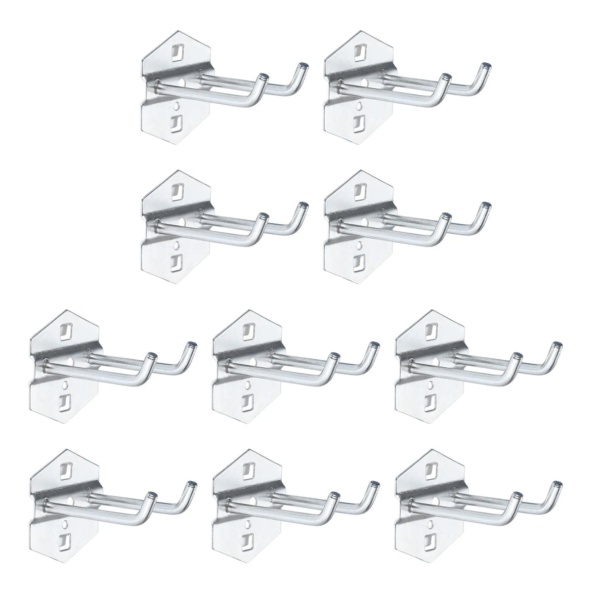 Multi-function Wall Mounted Hook Hanger Heavy Duty Garage Storage Utility Hooks Tool Holder for Pegboard Storage Hanging Holder