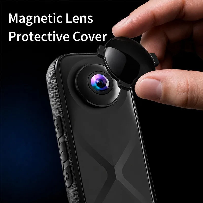 4K HD Panoramic Action Camera Front & Rear Dual Lens 200° Wide‑Angle 2.0'' Screen Handheld Camcorder Outdoor Sports Vlog Cameras