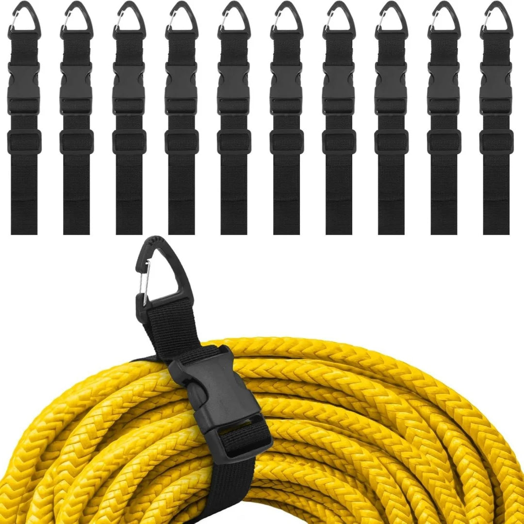 Adjustable Extension Cord Holder Organizer with Triangle Clips for Garage Organization and Storage Heavy Duty Extension Cord