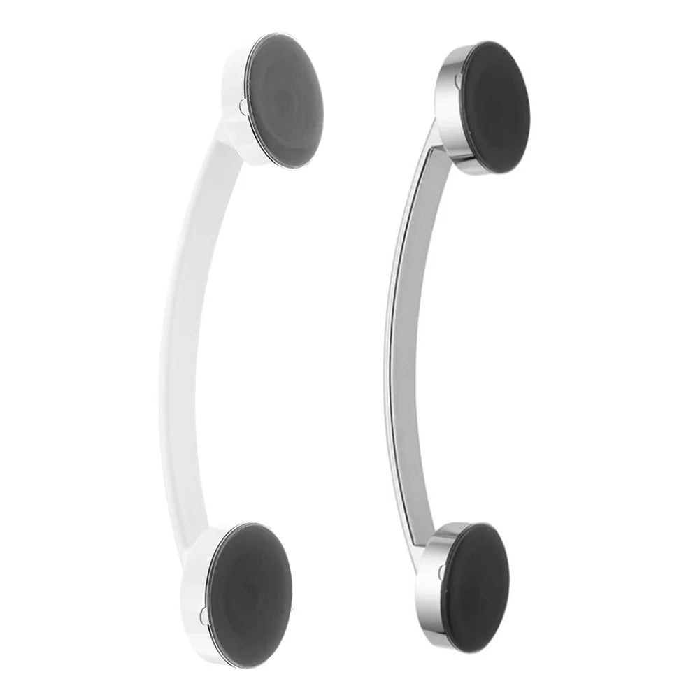 Powerful Suction Cup ABS Plastic Anti Slip Toilet Bathroom Safety Support For Children Elder Strong Suction Cup Handrail