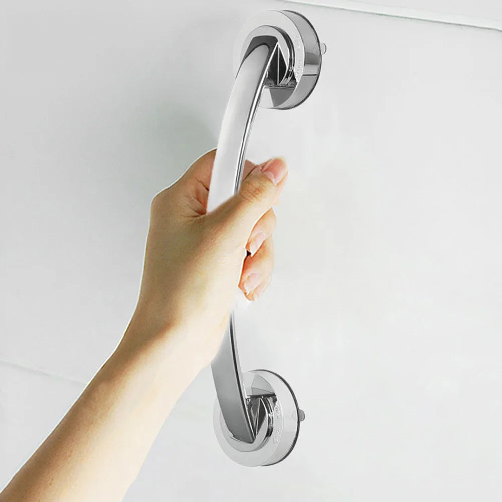 Powerful Suction Cup ABS Plastic Anti Slip Toilet Bathroom Safety Support For Children Elder Strong Suction Cup Handrail