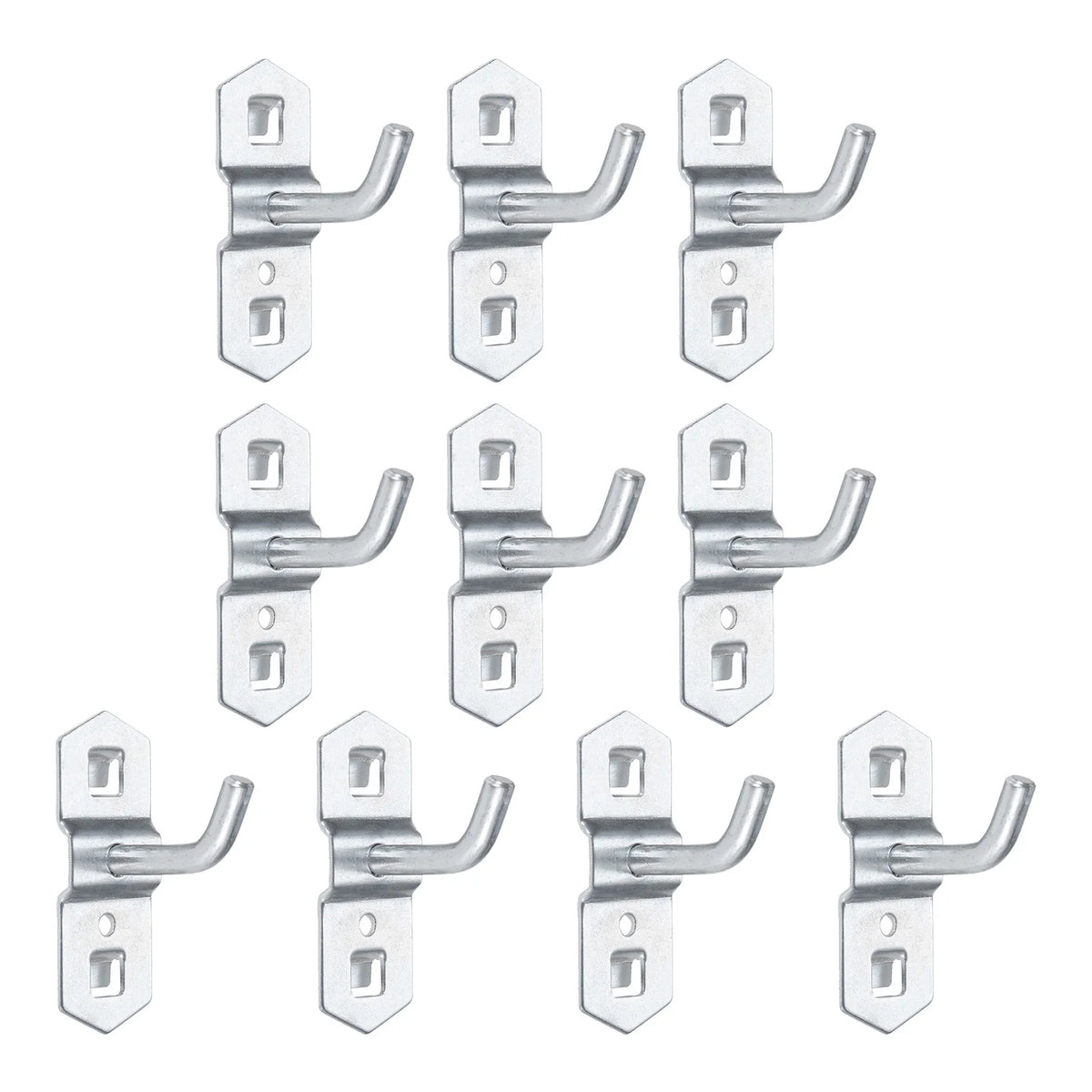 Multi-function Wall Mounted Hook Hanger Heavy Duty Garage Storage Utility Hooks Tool Holder for Pegboard Storage Hanging Holder
