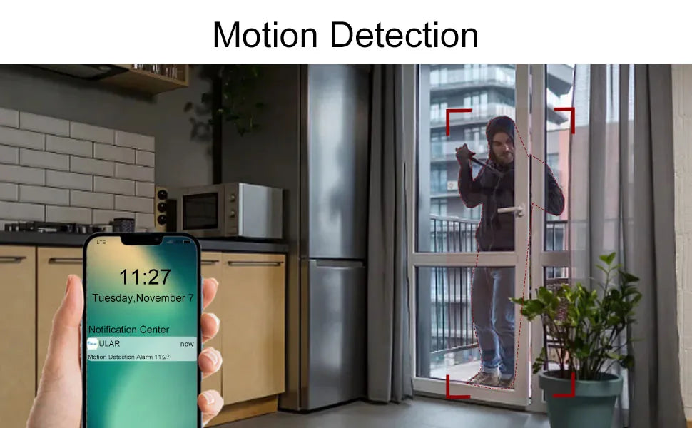 4K Smart Clock Camera with WiFi, Motion Detection, Night Vision, Remote Viewing, SD Card Storage – Home Security & Baby Monitor