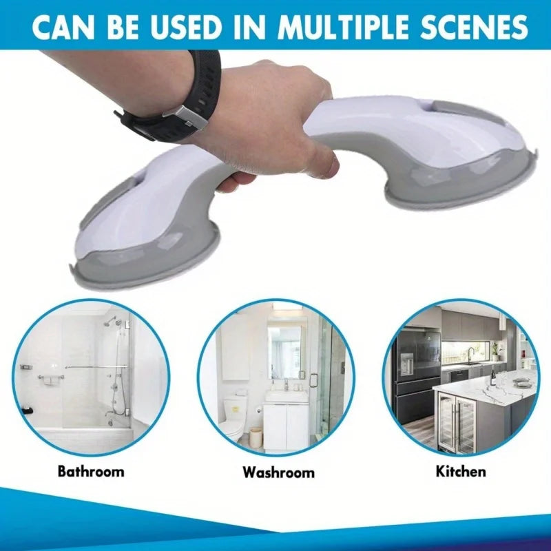 Shower Handle Grab Bars For Bathroom Shower Handle With Suction Cup Grip Grab In Bathroom Bath Handle Grab Bars Safety Grab Bar