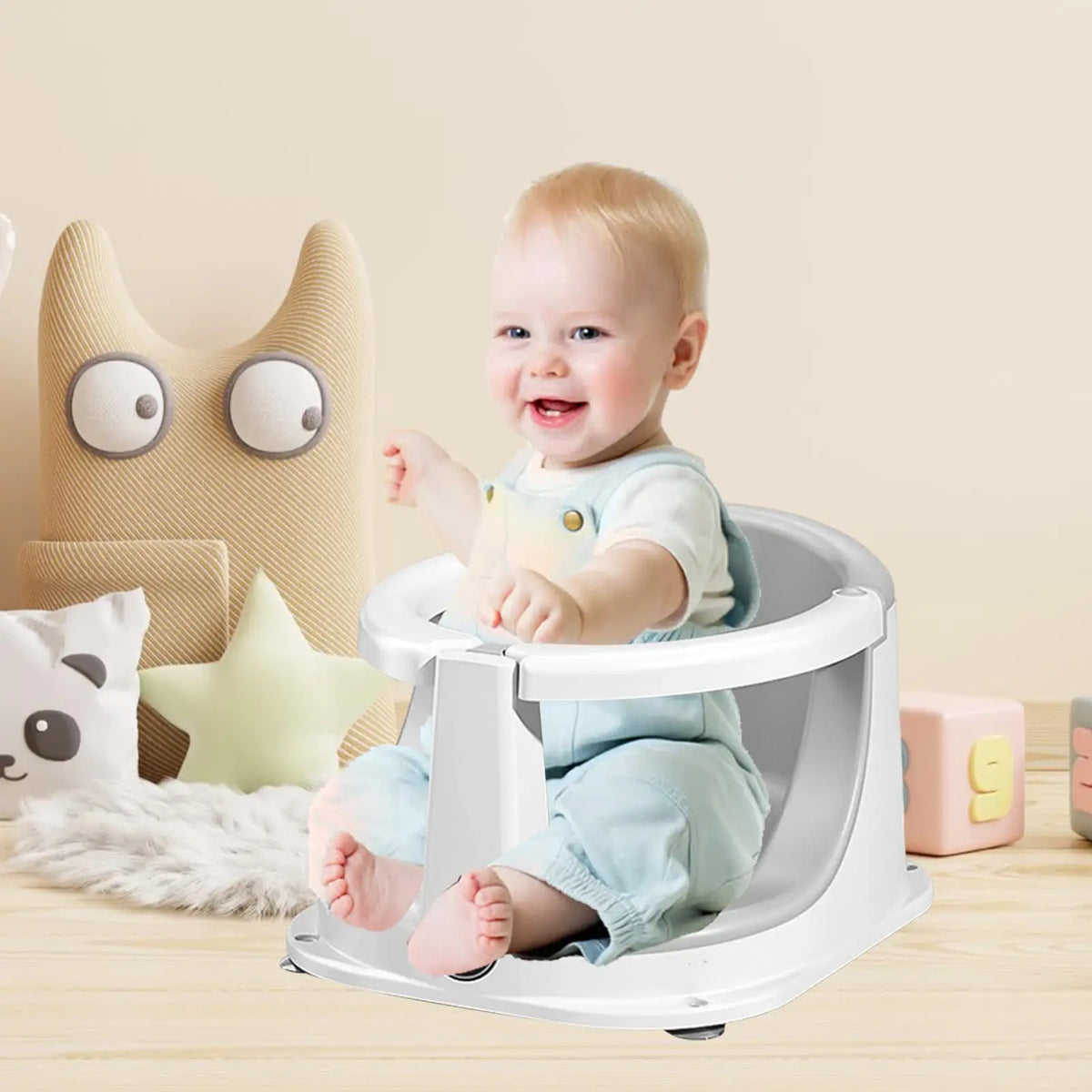 360° All-Around Bathing Essentials, Unisex Design for Easier Bath Time, Perfect Gift Idea - Bathroom Safety Must-Have