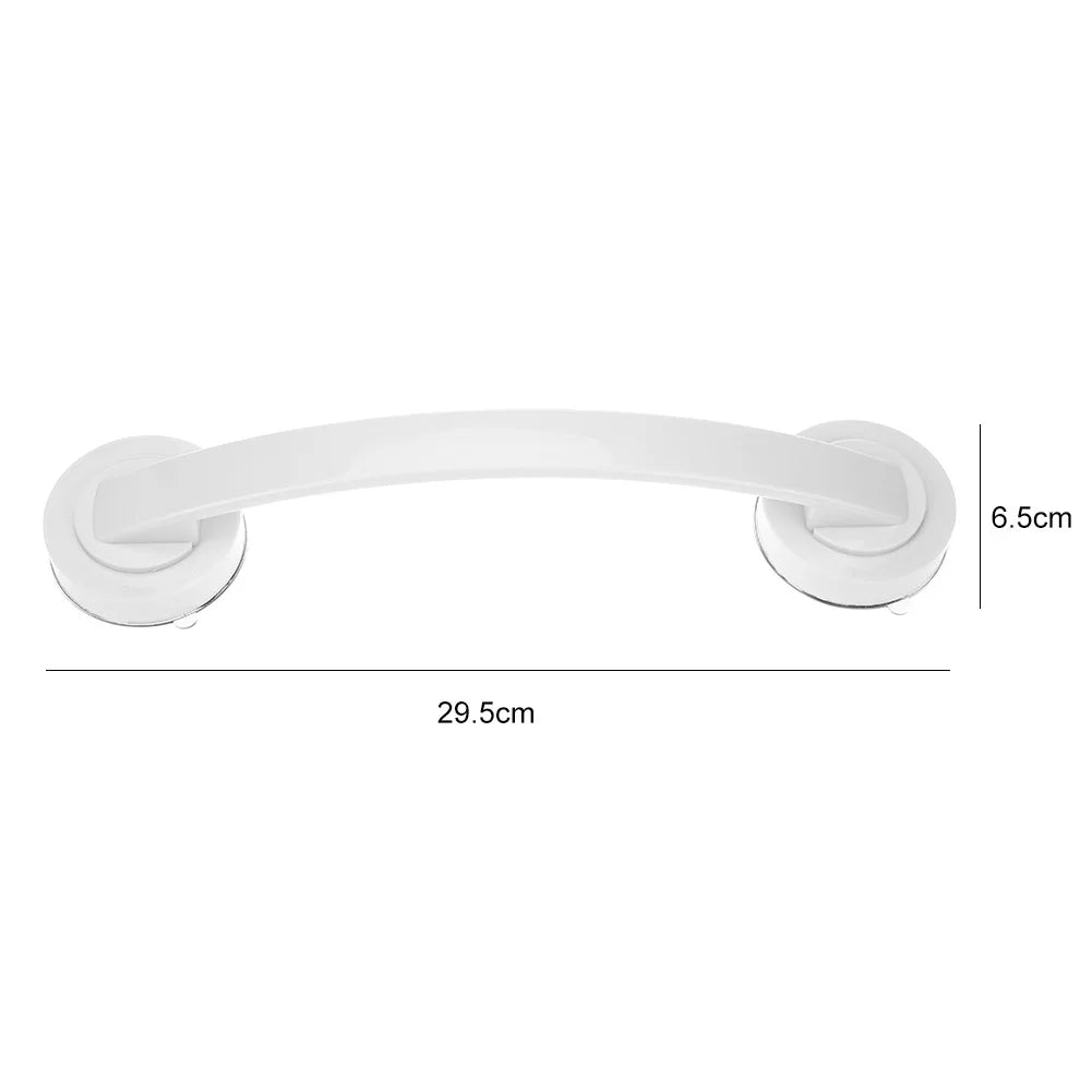 Powerful Suction Cup ABS Plastic Anti Slip Toilet Bathroom Safety Support For Children Elder Strong Suction Cup Handrail