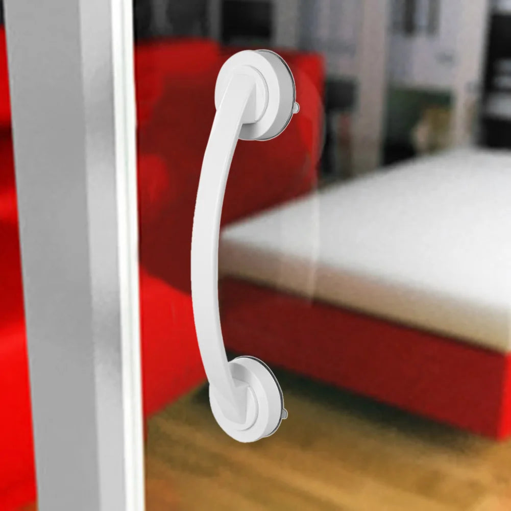 Powerful Suction Cup ABS Plastic Anti Slip Toilet Bathroom Safety Support For Children Elder Strong Suction Cup Handrail